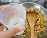 Foto langkah ke 10 dari resep Tumis Bunga Pepaya/Kembang Kates tidak pahit.