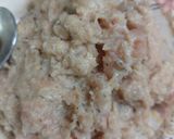 A picture of step 1 of Chicken sausage.