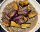 Foto langkah ke 3 dari resep Terong daging kecap.