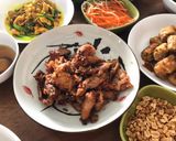 Hình bước làm 5 của món Bún thịt nướng chả giò