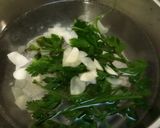 Foto langkah ke 2 dari resep Sayur Bening Tahu Tauge Labu.