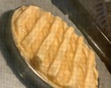 Une image de l'étape 8 de Galette pommes, poire, chocolat (sans oeufs) et ses chips de pelures de pommes.