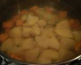 A picture of step 7 of Potato and sweet potato salad.