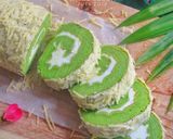 Foto langkah ke 12 dari resep Bolu Gulung Pandan Keju Ekonomis.