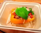A picture of step 9 of Mike's Meat Stuffed Bell Peppers.