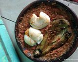 Foto langkah ke 4 dari resep Telur Terong Bakar Sambal Kacang Madura.