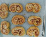 Foto del paso 4 de la receta: Mini palmeritas de jamón York y queso en freidora de aire