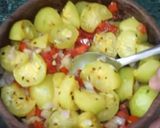 A picture of step 3 of Apple gourd salad.
