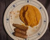 Une image de l'étape 4 de Velouté de Patate Douce (avec Saucisses).
