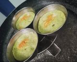 A picture of step 4 of Fiber Rich Oats and Green Beans Idli.