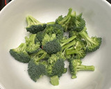 A picture of step 1 of Beef and Broccoli.