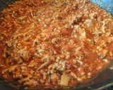 Gombás bolognai spagetti recept fázis 11 fotója