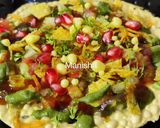 A picture of step 6 of Crunchy Papad Chaat(No Fire).