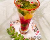A picture of step 3 of Pomegranate Mint Mojito (summer sips).