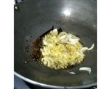 A picture of step 6 of Kadhi Chawal.