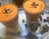 Une image de l'étape 7 de Verrines 🍹potimarron 🌶️🥕noisettes 🌰safran.