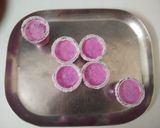 A picture of step 5 of Jamun Shots.