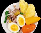 Hình bước làm 5 của món Mực xào thập cẩm