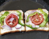 பிரட் பிட்ஸா வித் வடு மாங்காய்(bread pizza recipe in tamil) ரெசிபி ஸ்டேப் 4 புகைப்படம்