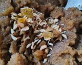 A picture of step 3 of Whole wheat flour Halwa.