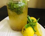 A picture of step 2 of Gondhoraj lemon mint mojito.