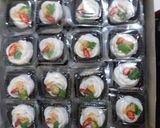 Foto langkah ke 8 dari resep Talam ebi / udang mawar.