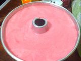 Strawberry Chiffon cake