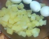 Foto del paso 8 de la receta: Patamuslos al spiedo y ensalada de remolacha, papa, huevo y ajo