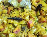 बंद गोभी की सब्जी(BANDGOBHI KI SABZI RECIPE IN HINDI) रेसिपी चरण 6 फोटो