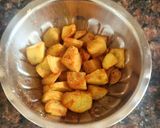 A picture of step 6 of Sweet potato chat.