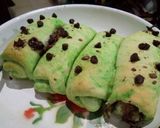 Foto langkah ke 10 dari resep Roti manis pandan coklat.