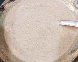 A picture of step 4 of Chocolate Payesh kheer.