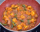 A picture of step 13 of Creamy Kadhai Paneer Delight – A Special Sabzi for Chapati Lovers!.