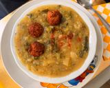 Kelkáposztafőzelék fasírttal (gluténmentes) recept fázis 6 fotója