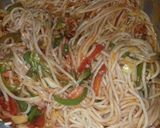 A picture of step 6 of Speghetti #Ramdanki tayari.