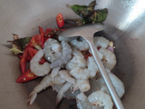 Opor Udang buncis putren