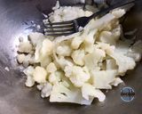 A picture of step 2 of Cauliflower Fritters.