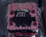 Foto langkah ke 6 dari resep Kue ultah simple.