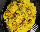 A picture of step 7 of Chicken dum biryani.