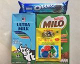 Foto langkah ke 1 dari resep Milo x Oreo Pudding.