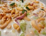 A picture of step 5 of Dahi Phulki.