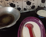 Foto langkah ke 3 dari resep Rempeyek rebon tanpa cetakan simple.