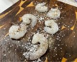A picture of step 13 of Baked Garlic-Lime Chicken Drums and Shrimp.