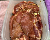 Foto del paso 1 de la receta: Carne rebozada con salsa de limón