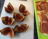 Foto del paso 1 de la receta: Brevas con jamón y eneldo