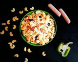 A picture of step 4 of Chicken Cheese Sausage Pasta.