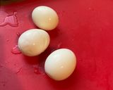 A picture of step 2 of Japanese egg sandwich - Tamago sando 🐣.