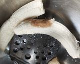 A picture of step 2 of Besan Banana Cake.