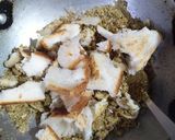 A picture of step 3 of Walnut Halwa.