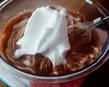 A picture of step 9 of Fluffy Chocolate Chiffon Cake.